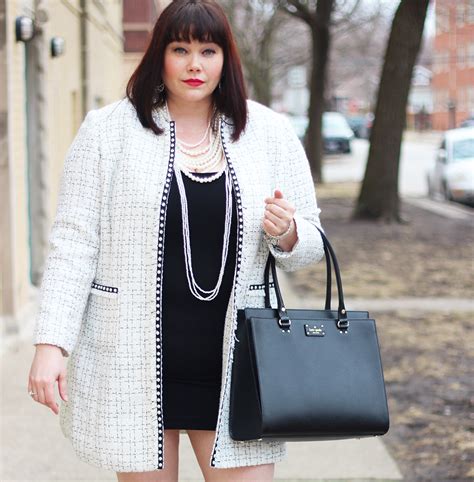 chanel style blazers|plus size Chanel style blazer.